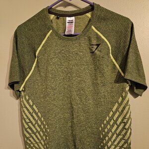 Gymshark Large T-shirt Green Brand New